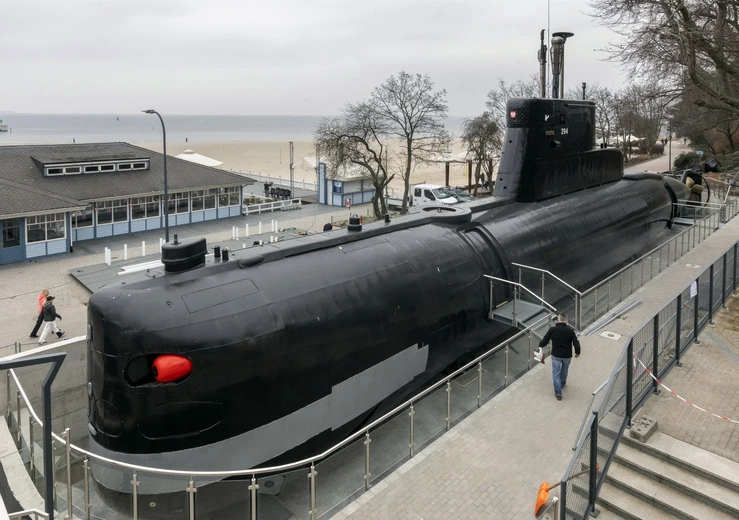Okręt podwodny w Muzeum Marynarki Wojennej