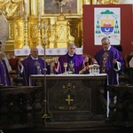 Poświęcenie odrestaurowanych wnętrz kolegiaty w Opatowie