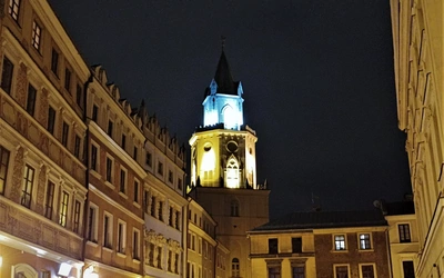Papież, który zmienił świat - mapping na Wieży Trynitarskiej