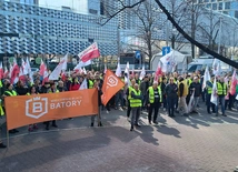 Region. Pikieta pod siedzibą spółki Węglokoks