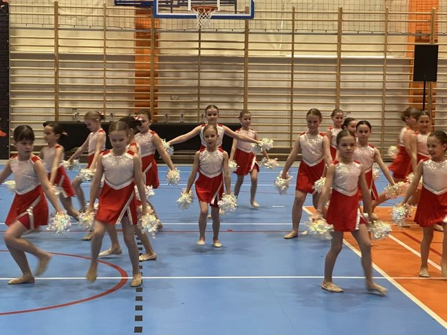 Podczas przeglądu zaprezentowało się około 300 tancerek.