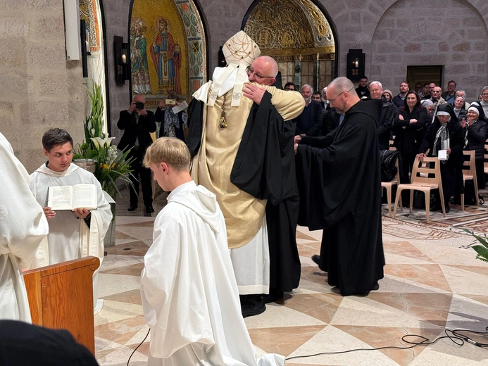 Benedyktyn ojciec Efrem złożył śluby wieczyste