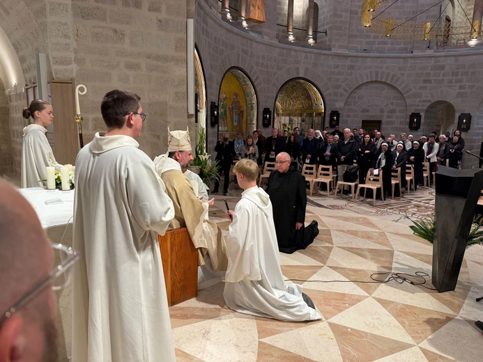 Benedyktyn ojciec Efrem złożył śluby wieczyste