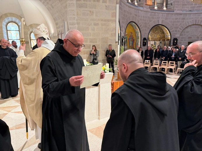 Benedyktyn ojciec Efrem złożył śluby wieczyste