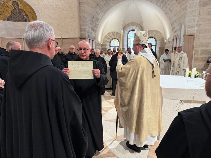 Benedyktyn ojciec Efrem złożył śluby wieczyste