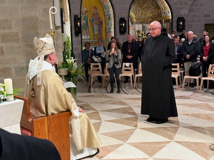 Benedyktyn ojciec Efrem złożył śluby wieczyste