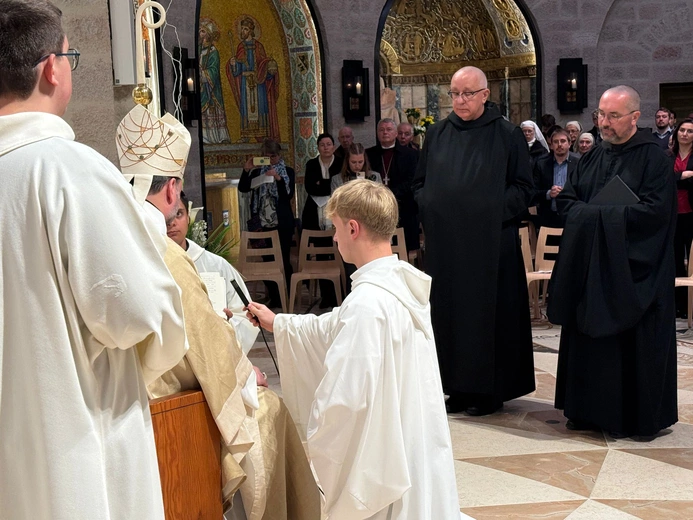 Benedyktyn ojciec Efrem złożył śluby wieczyste
