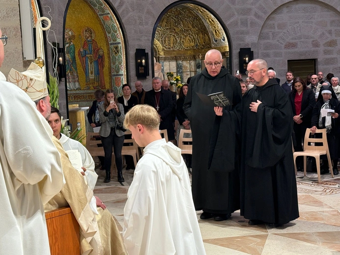 Benedyktyn ojciec Efrem złożył śluby wieczyste