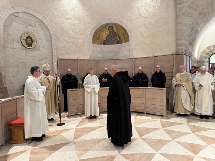 Benedyktyn ojciec Efrem złożył śluby wieczyste