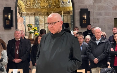 O. Efrem Stoś OSB złożył śluby wieczyste u bendyktynów w Ziemi Świętej