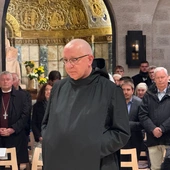 O. Efrem Stoś OSB złożył śluby wieczyste u bendyktynów w Ziemi Świętej