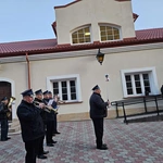 Poświęcenie odbudowanego domu