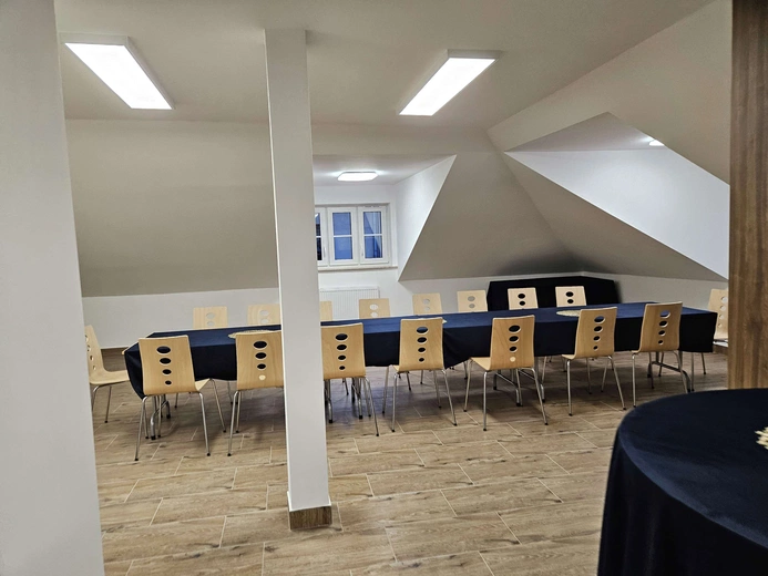 Poświęcenie odbudowanego domu
