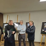 Poświęcenie odbudowanego domu