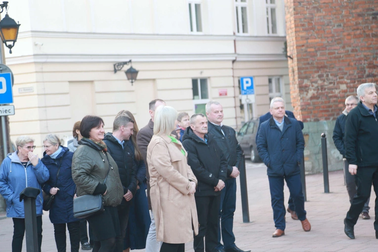 Poświęcenie odbudowanego domu