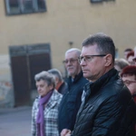 Poświęcenie odbudowanego domu