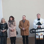 Poświęcenie odbudowanego domu