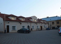 Poświęcenie odbudowanego domu