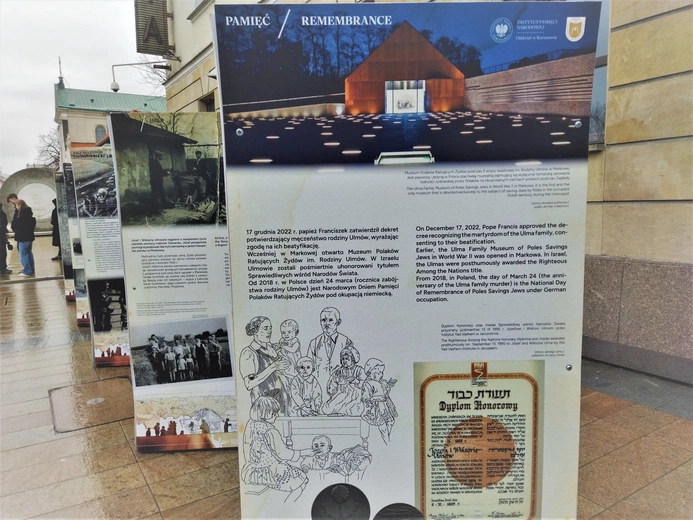Lubelskie obchodny Narodowego Dnia Pamięci Polaków ratujących Żydów