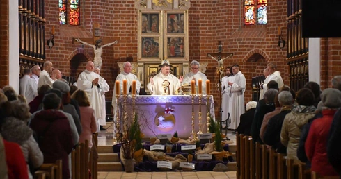 Jubileuszowy poranek w katedrze, czyli najpierw Msza św., a potem kawa