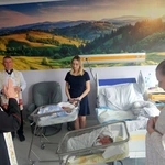 Wizyta biskupa na gliwickim położnictwie