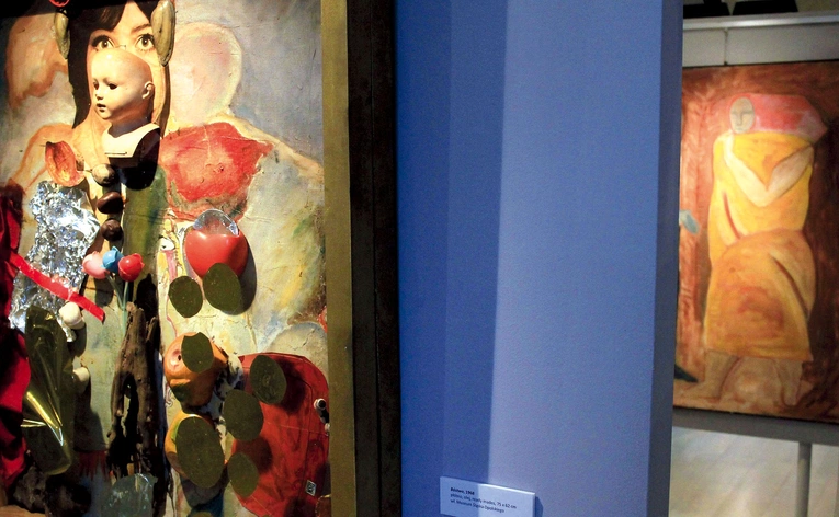 	Fragment ekspozycji w Galerii Muzeum Śląska Opolskiego.