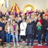 	Uczestnicy spotkania w skarżyskiej świątyni.