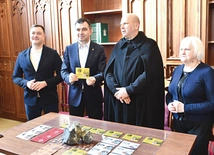 Prezentacja numizmatu odbyła się oczywiście w głogowskiej kolegiacie.