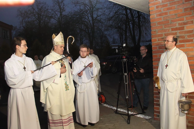 Poświęcenie okna życia w Szczecinku