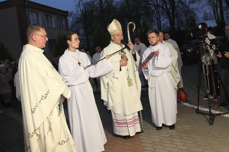 Poświęcenie okna życia w Szczecinku