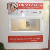Poświęcenie okna życia w Szczecinku