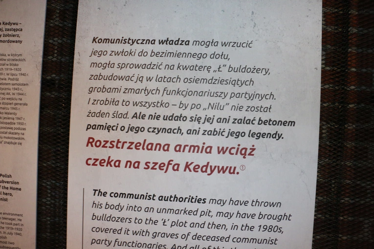 Wystawa o gen. Emilu Fieldorfie "Nilu"