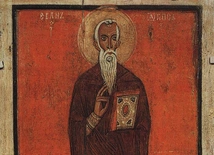 Św. Jan Klimak. Jego przydomek wziął się od nazwy najsłynniejszego dzieła