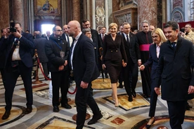 Prezydent Duda z pielgrzymką do Drzwi Świętych w Watykanie