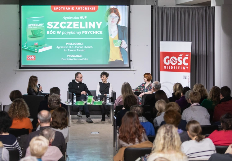 Spotkanie autorskie wokół książki „Szczeliny. Bóg w popękanej psychice”