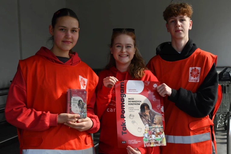 Wolontariusze Caritas przez dwa dni zbierali żywność dla potrzebujących