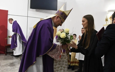 Poświęcenie krzyża na Żeraniu