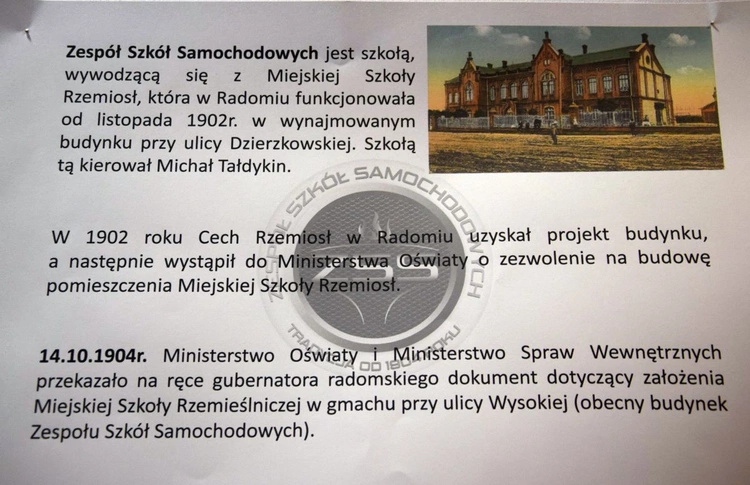 Jubileusz samochodówki
