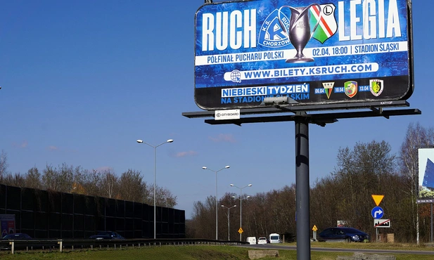 Chorzów. W środę Ruch-Legia w półfinale Pucharu Polski