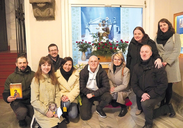 	To część osób, które w marcu  uroczyście zawierzyły  się św. Józefowi. 