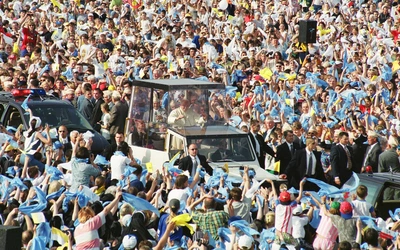 Jan Paweł II w Sopocie, rok 1999. 