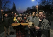 Droga Krzyżowa ulicami Kędzierzyna-Koźla w 20. rocznicę śmierci św. Jana Pawła II