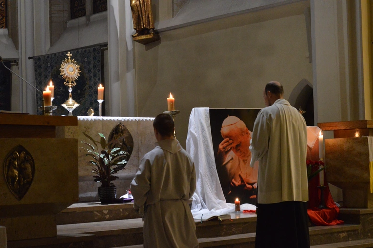 20. rocznica śmierci Jana Pawła II w Katowicach