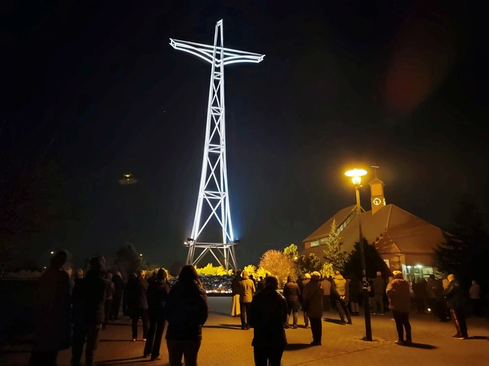 Modlitwa przy Krzyżu Papieskim