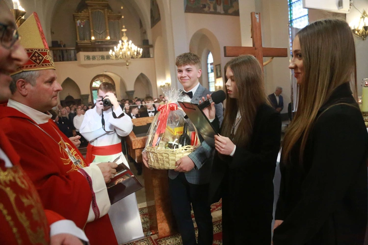 Bierzmowanie w Laskowej