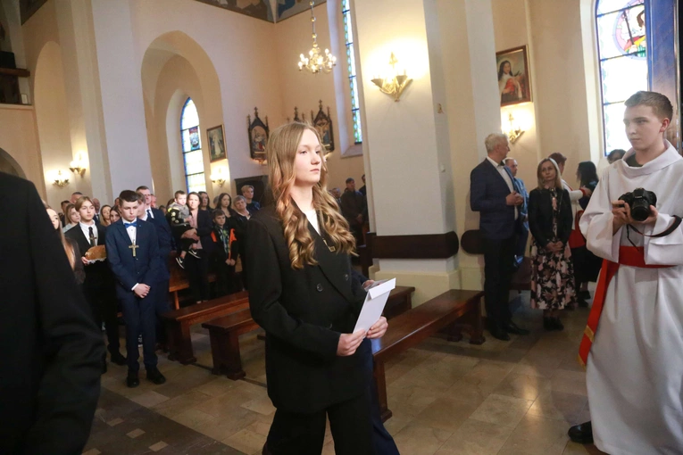 Bierzmowanie w Laskowej