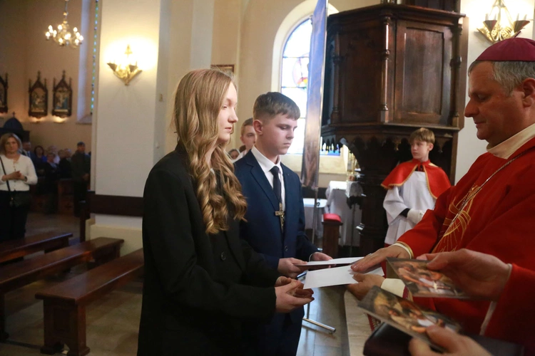 Bierzmowanie w Laskowej