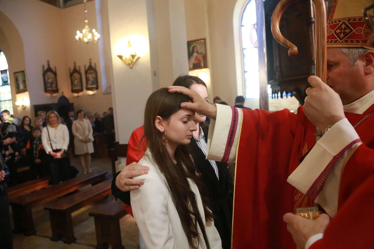 Bierzmowanie w Laskowej