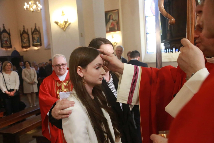 Bierzmowanie w Laskowej