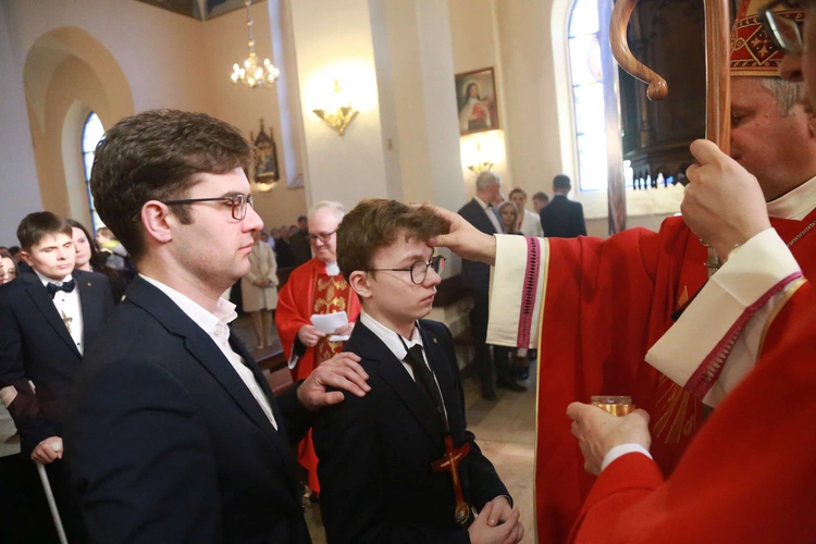 Bierzmowanie w Laskowej